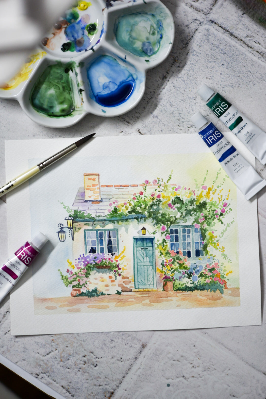Project pack - Floral Garden Cottage with Tutorial