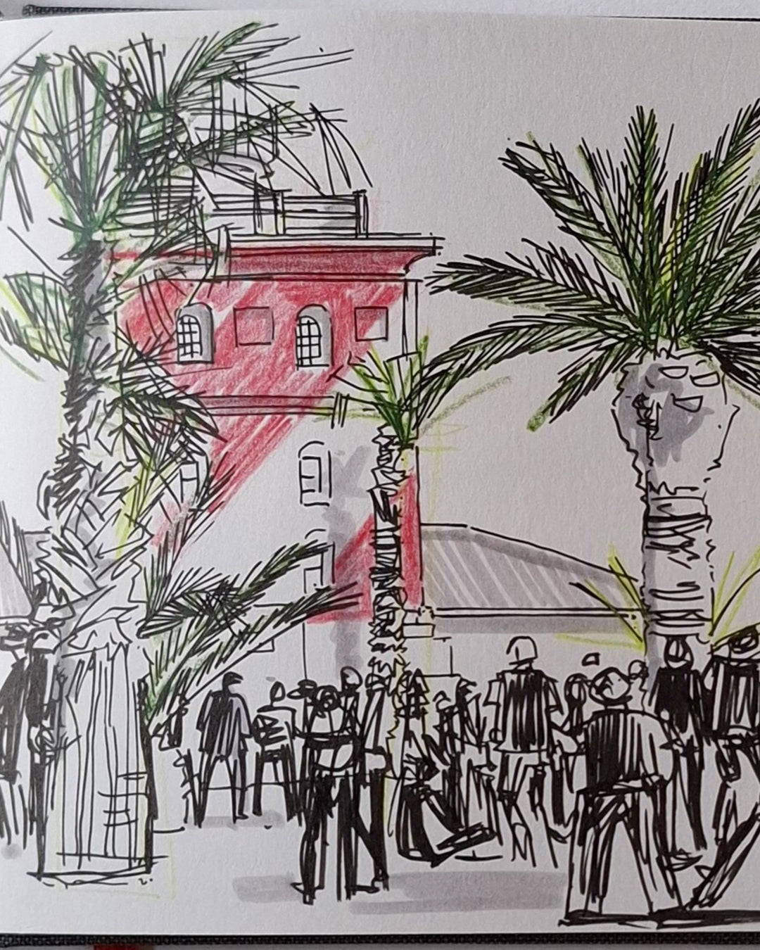 Urban Sketching Workshop with Di Metcalf