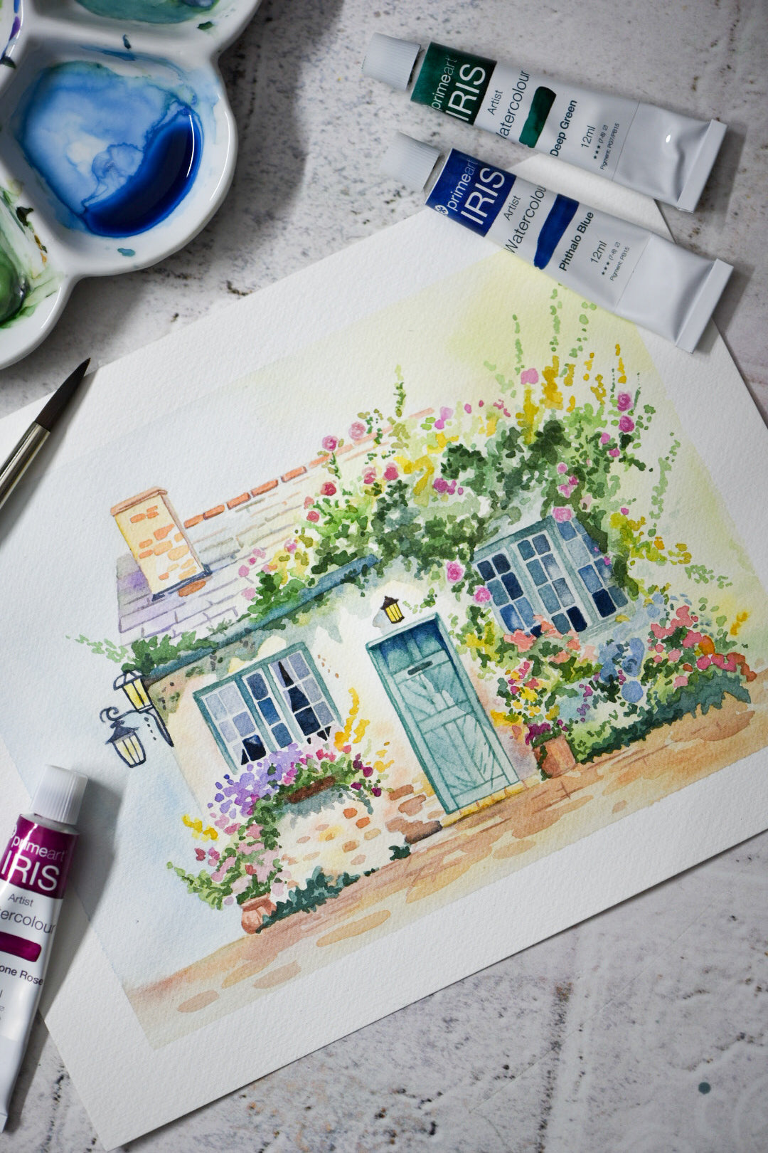 Project pack - Floral Garden Cottage with Tutorial