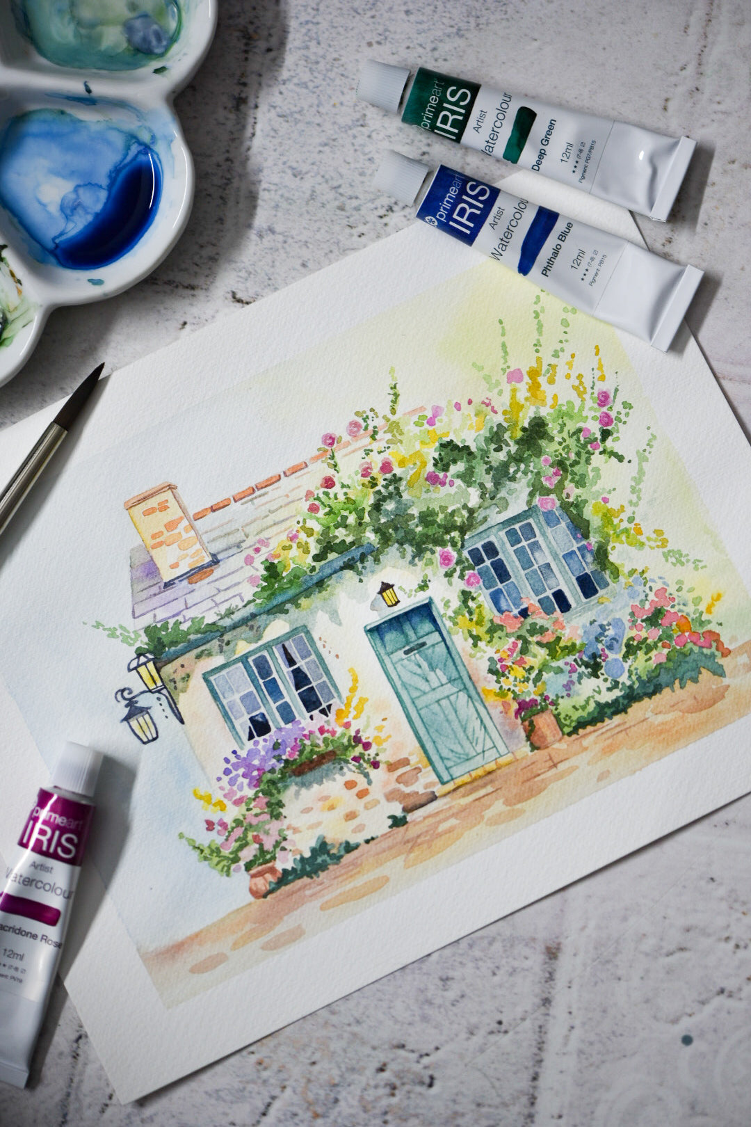 Project pack - Floral Garden Cottage with Tutorial