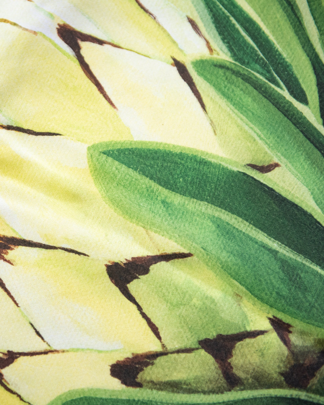 Green Protea Tea Towel