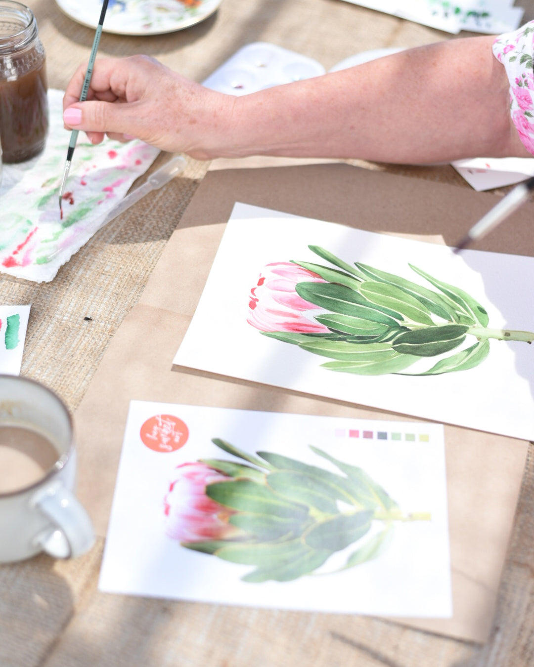 Watercolour Private Lesson (2 hours)