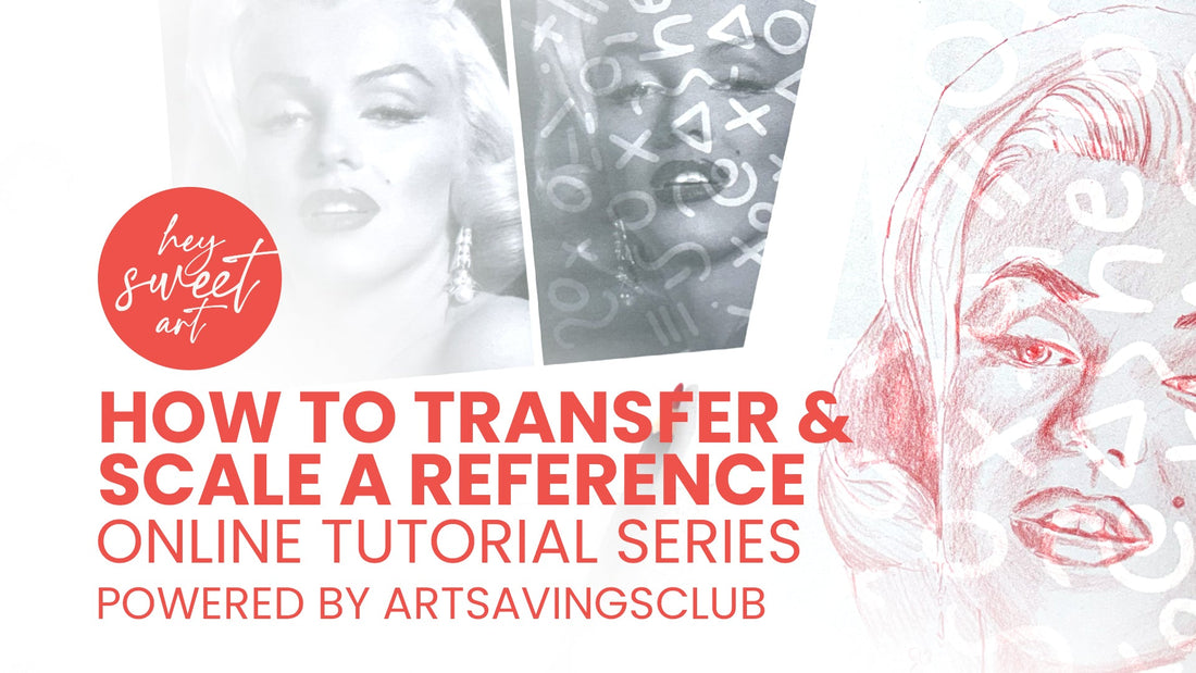 Online Tutorial Series : Scribble Grid Method for Scaling and Transferring a Reference