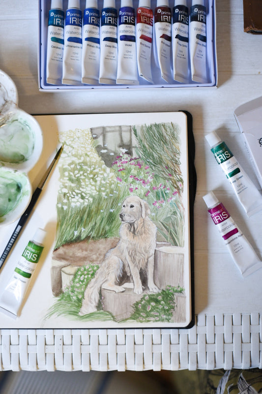 A Storybook Moment in Watercolour