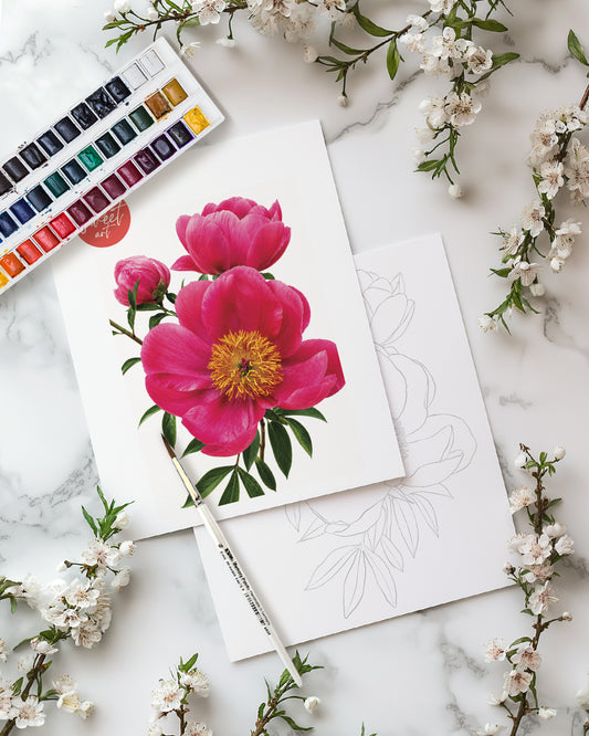 Project pack - Peony in Bloom 4