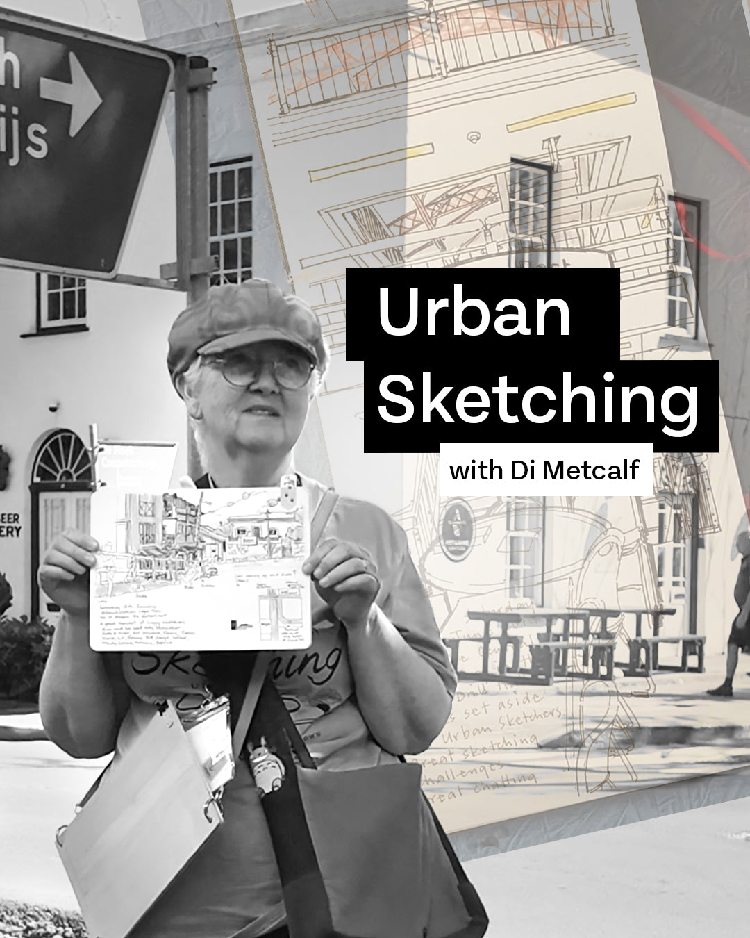 Urban Sketching Workshop with Di Metcalf