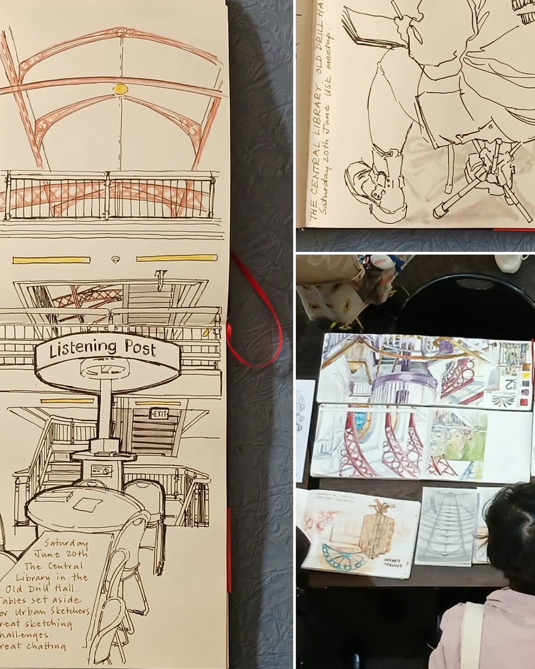 Urban Sketching Workshop with Di Metcalf
