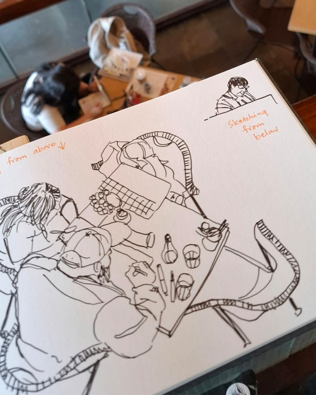 Urban Sketching Workshop with Di Metcalf