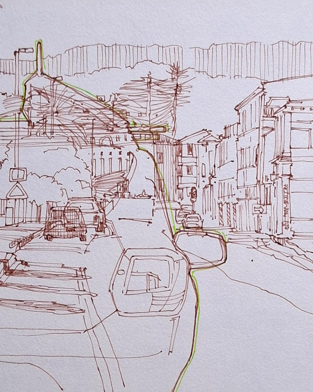 Urban Sketching Workshop with Di Metcalf