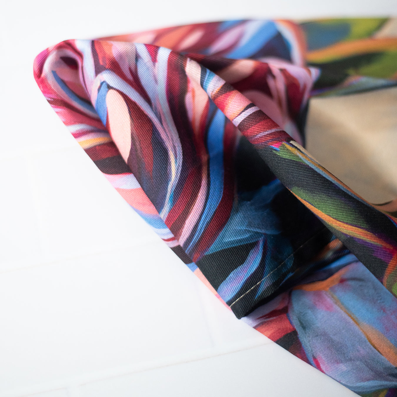 "Trinity, Crowned in Stillness" Protea Tea Towel